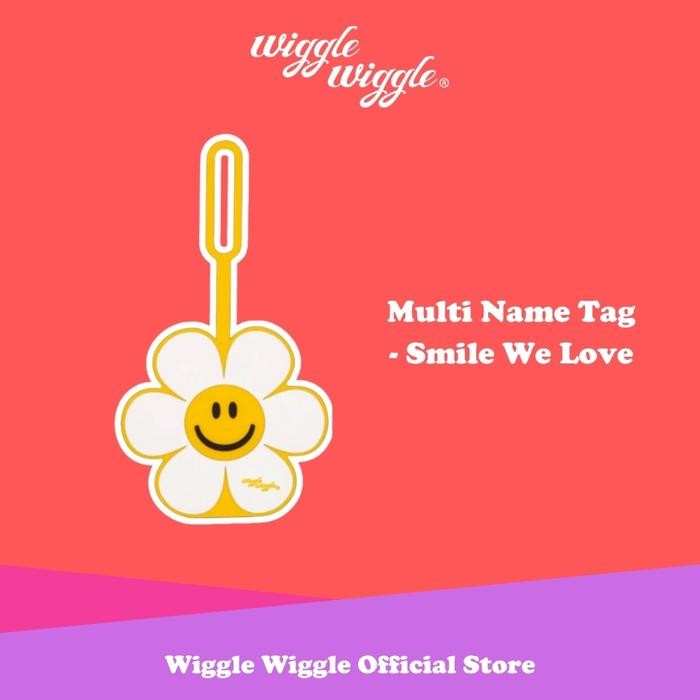 

YOK DI ORDER WIGGLE WIGGLE MULTI NAME TAG - SMILE WE LOVE