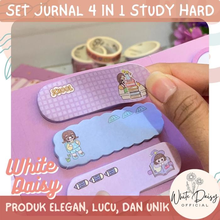 

READY..!! JURNAL SET 4 IN 1 STUDY HARD PREMIUM HADIAH ULANG TAHUN TUKAR KADO HOT