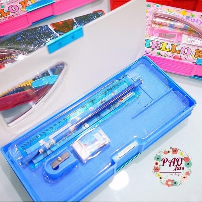 

PROMO..!! TEMPAT PENSIL SET FROZEN / KOTAK PENSIL SET ANAK / STATIONERY SET CARS