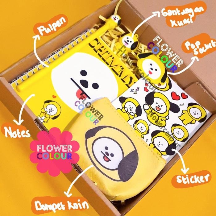 

MASIH ADA.! PAKET BOX KADO BT21 PAKET ALAT TULIS BT21 PAKET HAMPERS ULANG TAHUN