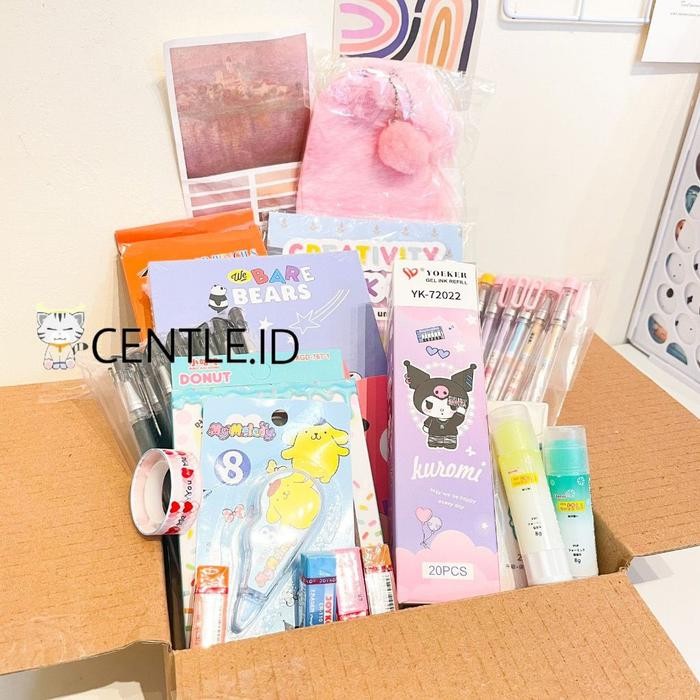 

LANGSUNG GAS.! PAKET UKUR KARDUS UKURAN 20X20X8 CM ALAT TULIS CENTLE.ID