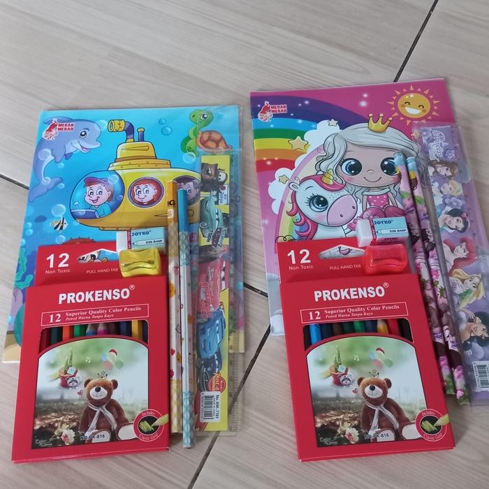 

NEW..!! PAKET ALAT TULIS SEKOLAH, SET ALAT TULIS, ALAT TULIS ANAK (CUSTOM)