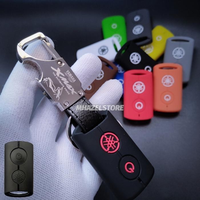 PREMIUM Gantungan kunci remote sarung cover kunci motor Yamaha XMAX