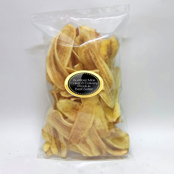 

KERIPIK PISANG KEPOK 250 gr / KERIPIK PISANG ASIN / KERIPIK PISANG RENYAH