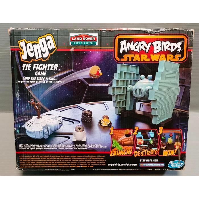 Hasbro Games Angry Birds Star Wars Jenga Tie Fighter Game