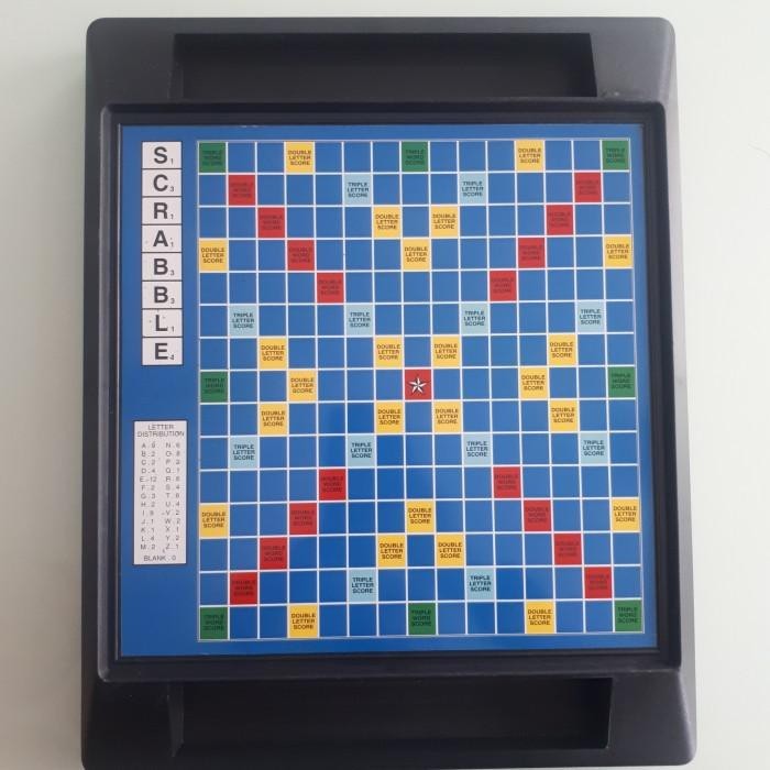 SCRABBLE MAGNETIC BOARD GAME PAPAN PERMAINAN MAGNET SCRABLE Murah