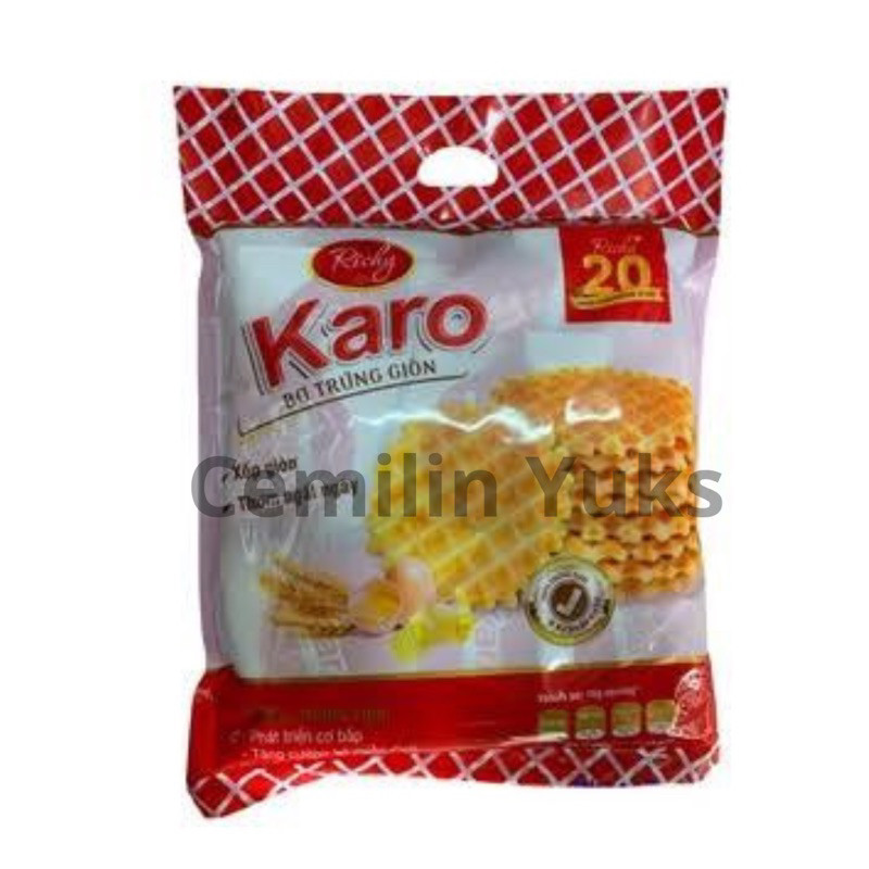 

Richy Karo Waffle Richy Karo Crispy Butter Wafel 150-270g