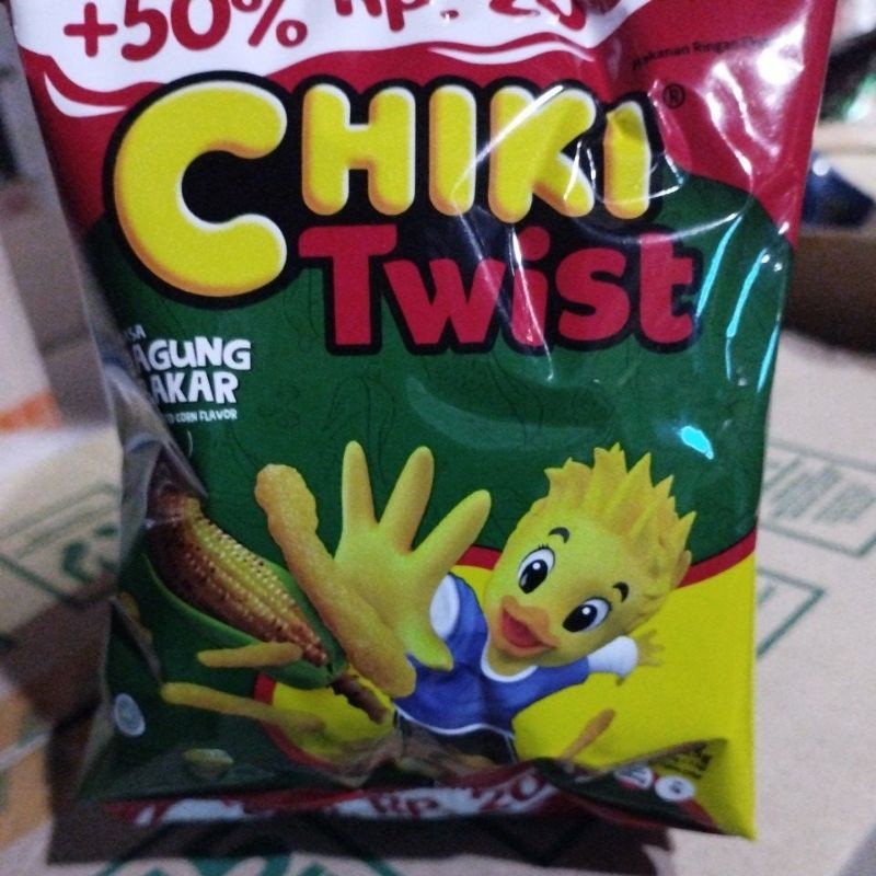 Chiki Twist Rasa jagung bakar