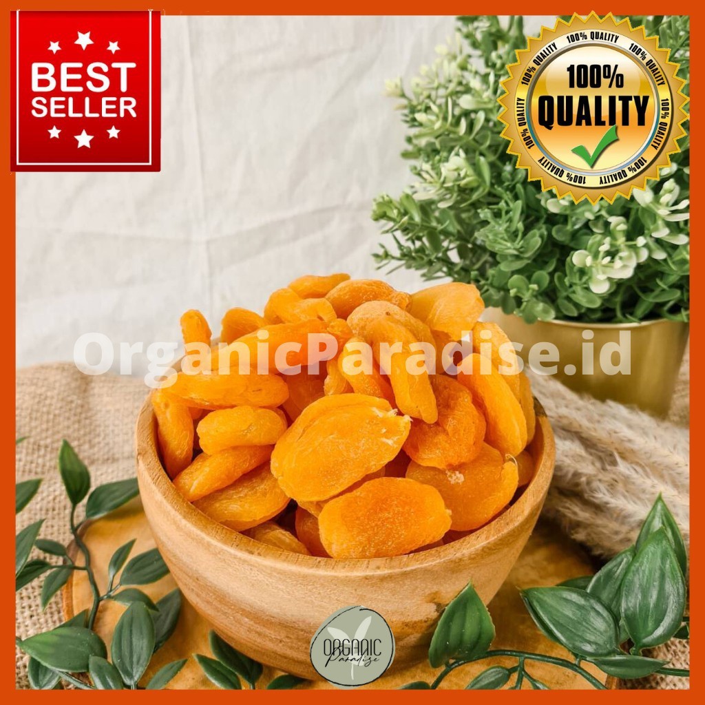 

Dried Apricot 250gr / Apricot Kering 250gr Premium Organic Paradise