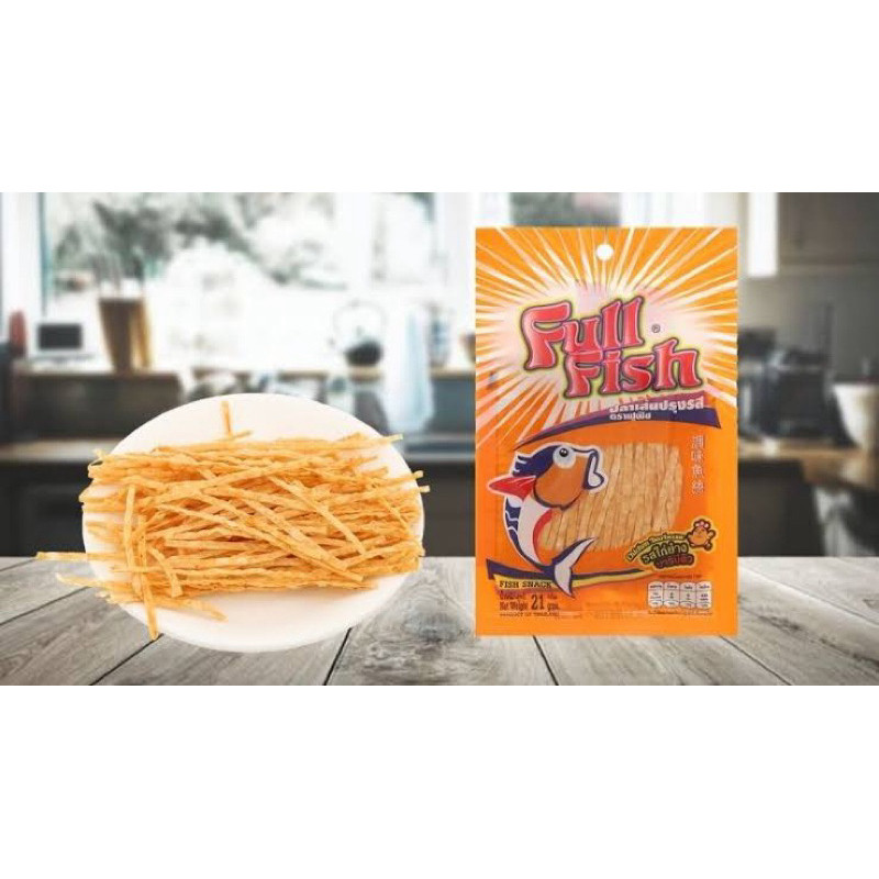 

Fullfish Fish Snack 70g Full Fish Snack Rasa BBQ Fish Crab Stick BBQ Chicken Spicy Chicken