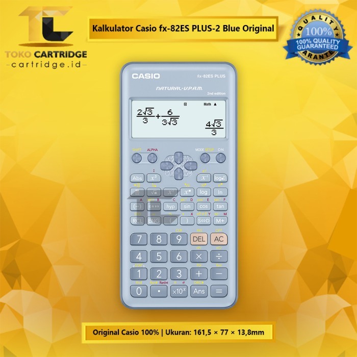 

Kalkulator Casio Fx 82Es Plus-2 Calculator Scientific New Original