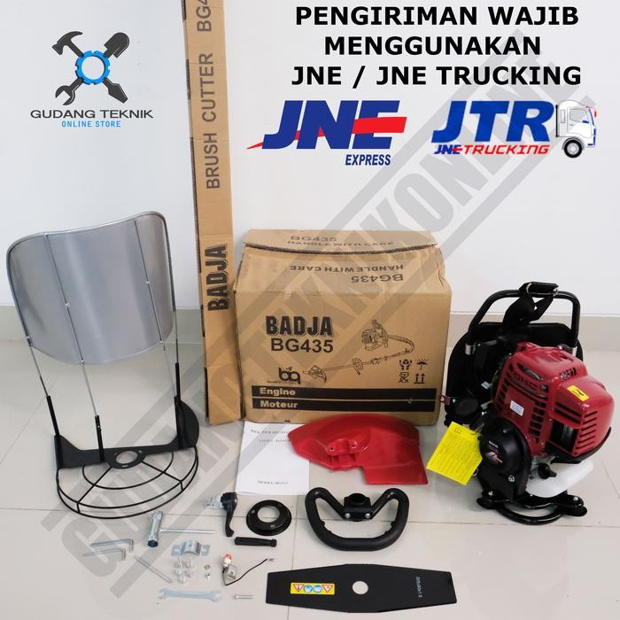 Mesin Potong Rumput 4Tak Badja Bg435 / Brush Cutter - Pemotong Padi Terlaris