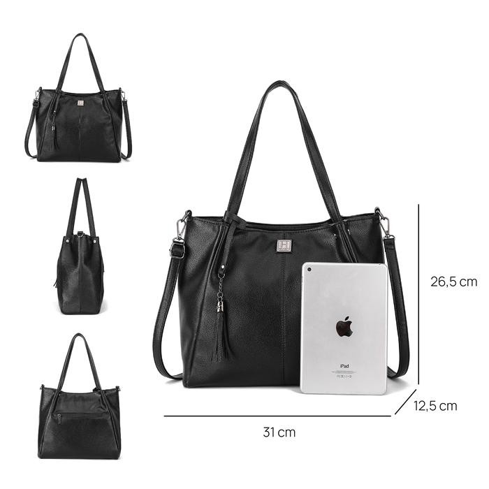 FREE ONGKIR Tote Bag Wanita HUSEN Tote Bag Kuliah Tas Wanita Selempang Tote Bag Kerja Kantoran