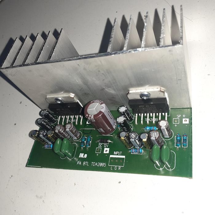 Kit Power Ampli Btl Stereo Tda2005 Dc12V
