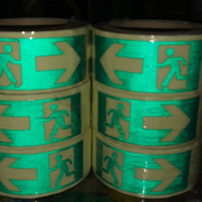 

Skotlet Reflective Jalur Evakuasi Fospor Glow In The Dark