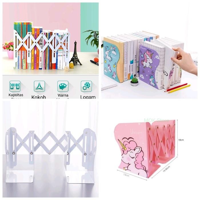 Sandaran Buku BookendsPembatas BukuBook Holder