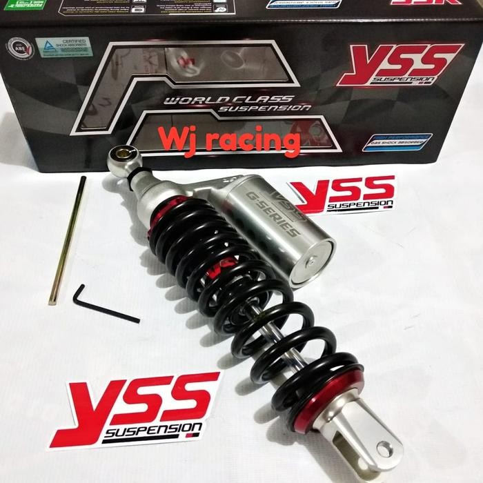 SHOCK YSS G Plus BEAT FI / BEAT STREET / SCOOPY FI YSS 330MM Silver INCLUDE PPN