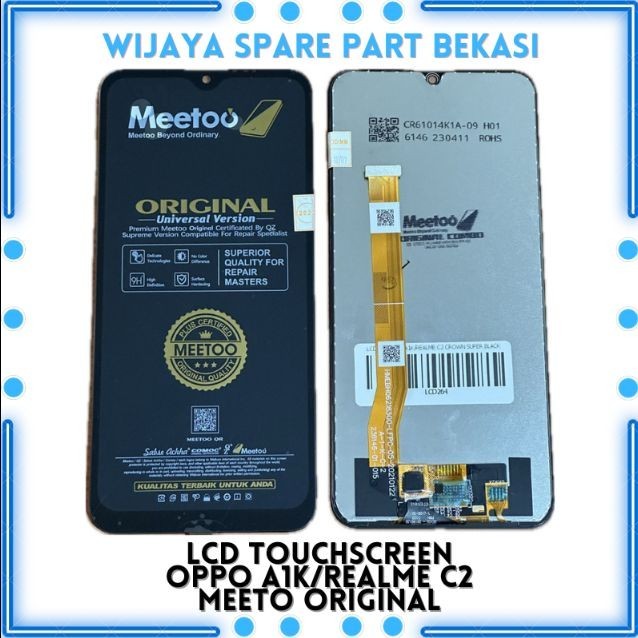 Mutu- Lcd Touchscreen Oppo A1K/Realme C2 Crown Super
