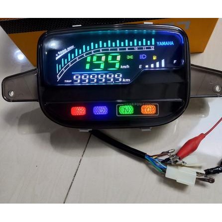 Kilometer Spidometer Speedometer Motor 2Stroke Fis FizR Poswan Digital