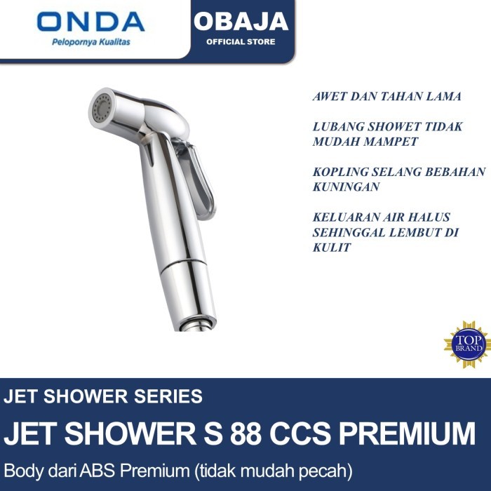 Onda Jet Shower S 88 CCS / Jet Shower Onda / Shower Cebok S 88 CCS Onda