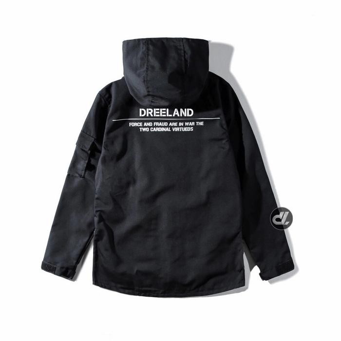 Jaket Parka Pria Kanvas Force Kekinian / Jaket Pria Windbreak Premium Terbaru