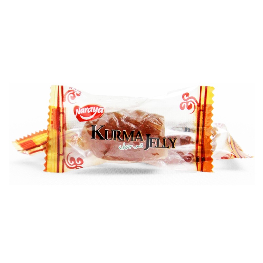 

COMBO MURAH Naraya Kurma Jelly 500gr + Jely Jeruk Mandarin 500gr Halal BPOM Permen Jeli Korma Orange