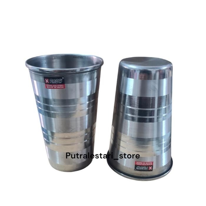 Gala Galore Gelas Stainless Steel Tebal Rosh Jumbo 500 Ml, 350 Ml / Gelas Tumbler Rosh / Mug Bidding
