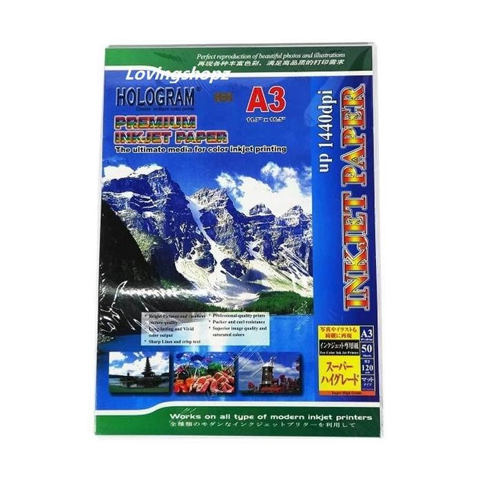

KERTAS INKJET PAPER A3