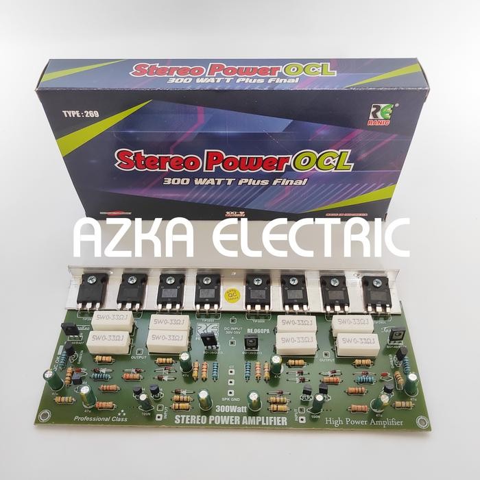 Mantap- Kit Power Amplifier OCL 300 Watt Stereo