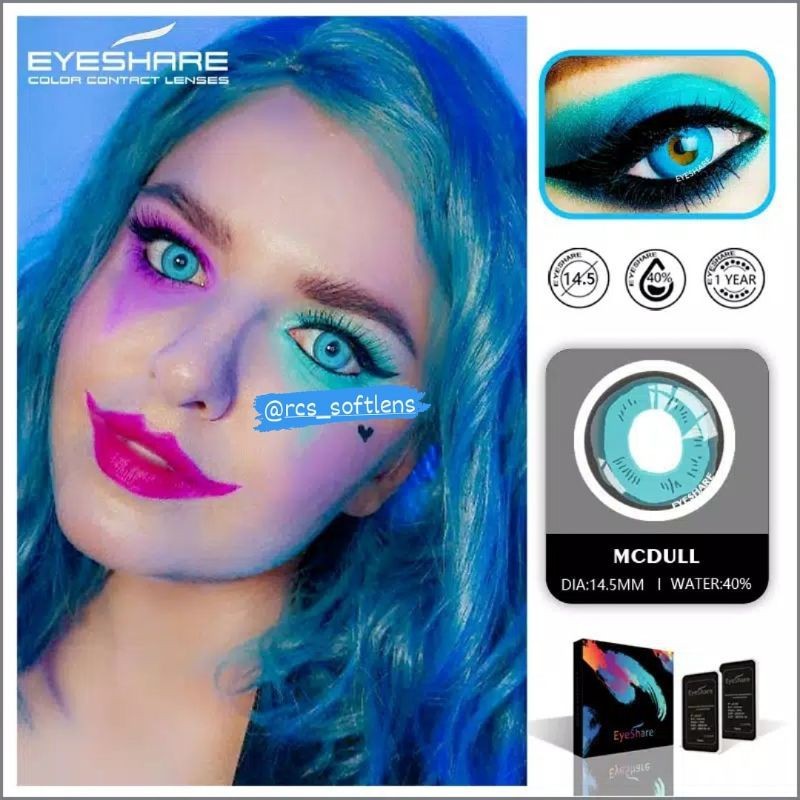 RCS - ~NEW ARRIVAL~ Softlens cosplay Halloween zombie kucing viper