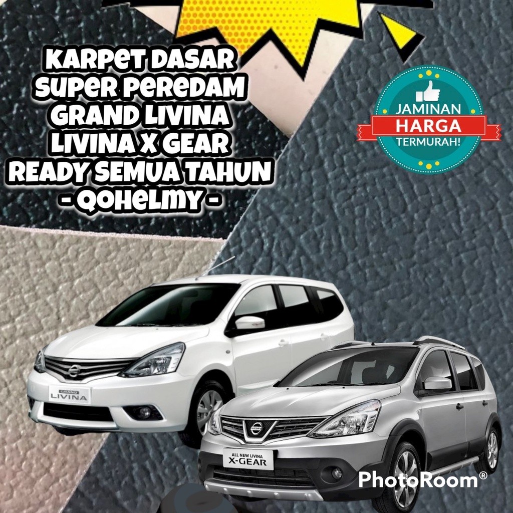 KARPET DASAR MOBIL - Grand Livina / Livina X Gear - PEREDAM
