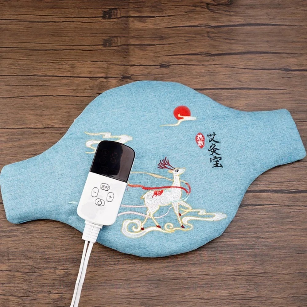 BEST Household Electric Heating Hot Moxibustion Bao Mugwort Bag Waist Abdomen Warm Palace Hot Compre