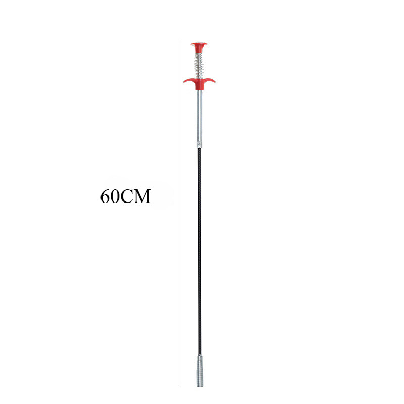 IMPORT 60CM SPRING PIPE DREDGING TOOL FLEXIBLE GRABBER PICKUP SNAKE CABLE AID GRAB TRASH A DRAIN