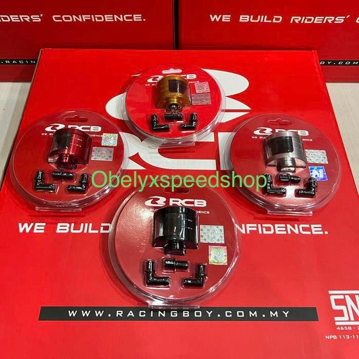 Tabung Minyak Rem Rcb Brake Fluid Tank A1 Bulat Radial Universal