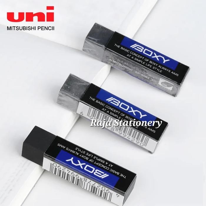 

Ready- Boxy Eraser Penghapus Boxy Kecil Besar Ep-60Bx Ep-100Bx Hitam [Box]