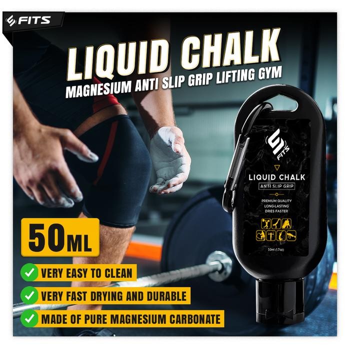 

Ready- Sfidn Fits Liquid Chalk Kapur Cair Magnesium Grip Lifting Gym