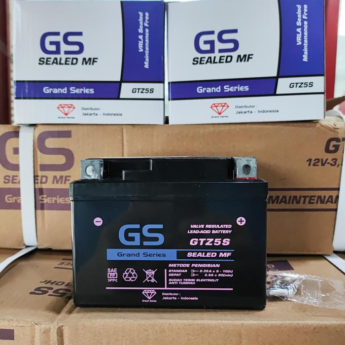 Aki Motor Gs Gtz5S-Bs