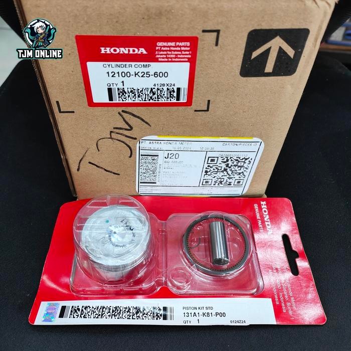 Blok Seher + Piston Kit Beat Esp Scoopy Esp Beat Pop Original