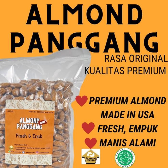 

KACANG ALMOND PANGGANG 1KG