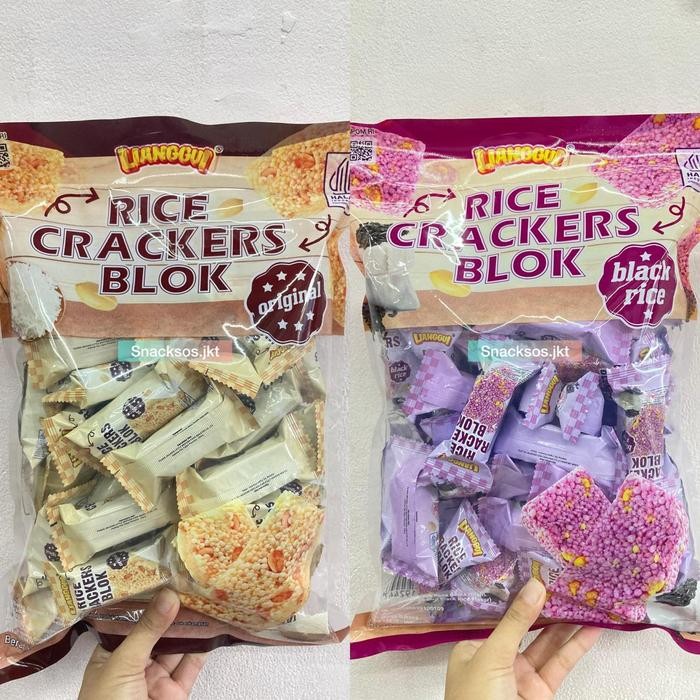 

LIANGGUI RICE CRACKERS BLOCK ORIGINAL / RICE CRACKER BLACK RICE CHINA