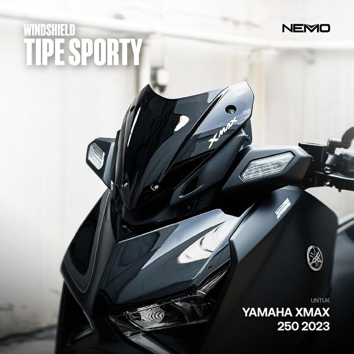 Windshield/Visor Xmax Connected NEMO