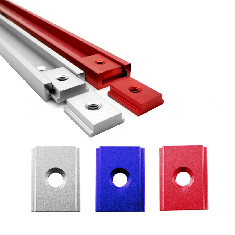 IMPORT M6 M8 T SLOT NUT T-TRACK SLIDER T BLOCK SQUARE NUTS FOR WOODWORKING TOOL JIGS SCREW SLOT