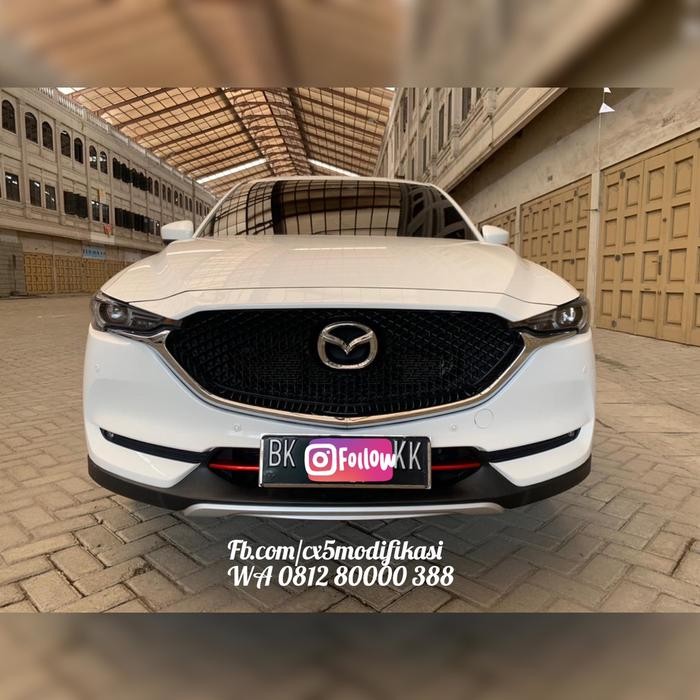 PREMIUM Garnish Plat Nomor CX5 cx-5 2017-2019 Warna Merah @cx5modifikasi