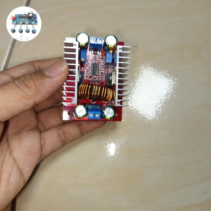 Elektronik Modul Step Up DC 5v to 12V 400w 15A Boost DC Adjusable