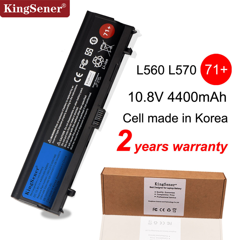 KingSener Laptop Battery For Lenovo Thinkpad L560 L570 SB10H45073 SB10H45074 SB10H45071 00NY488 00NY