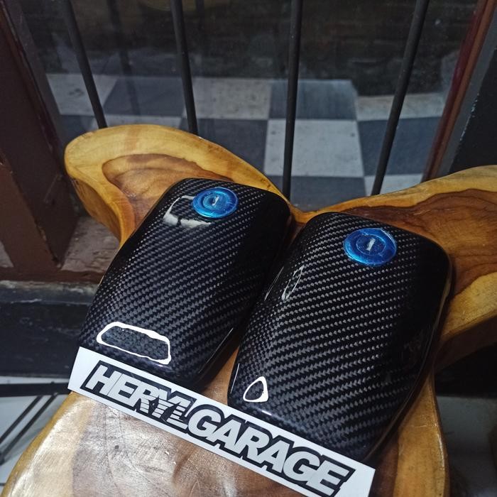PREMIUM COVER TUTUP TANGKI YAMAHA RX KING CARBON KEVLAR