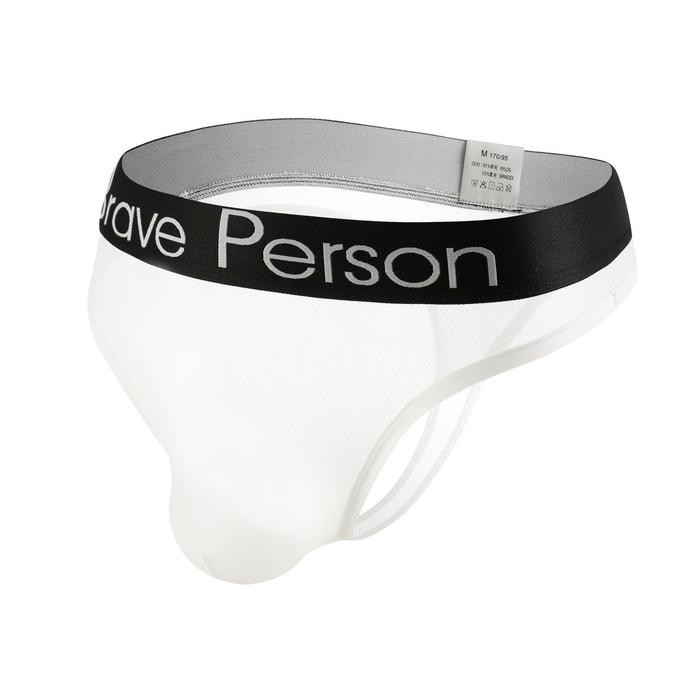 Celana Dalam Pria Bikini Thong Transparan 6 warna Brave Person