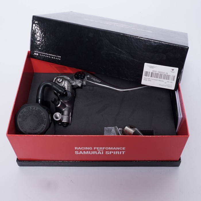 MASTER REM NISSIN RADIAL HITAM 17MM