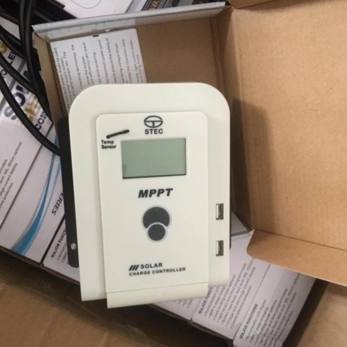 Mppt Solar Charger Controller 20A Stec 12V 24V