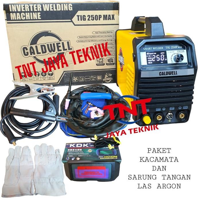 MESIN LAS ARGON CALDWELL TIG 250 P MAX / TRAFO LAS CALDWELL TIG 250P